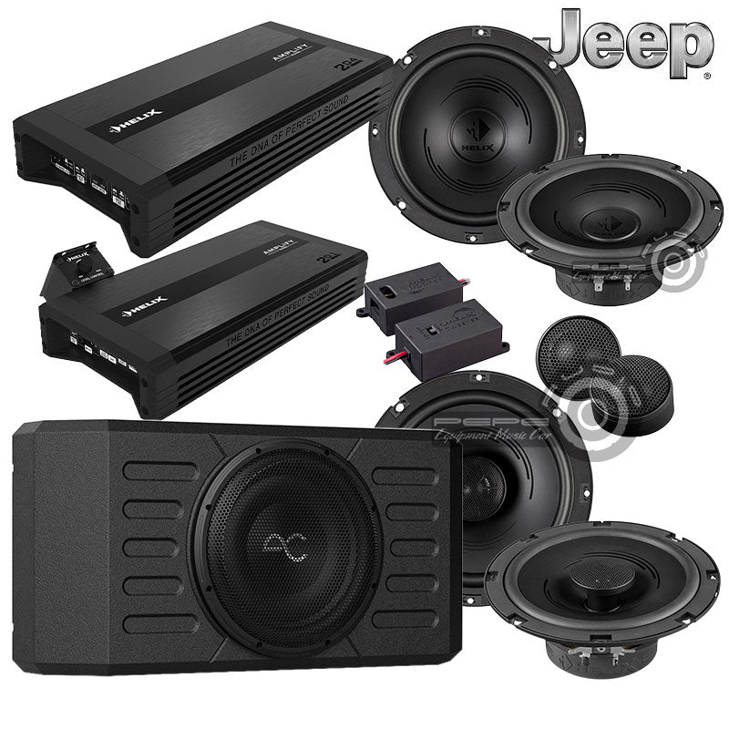 Promoción Full Audio Jeep + Helix (Instalada)