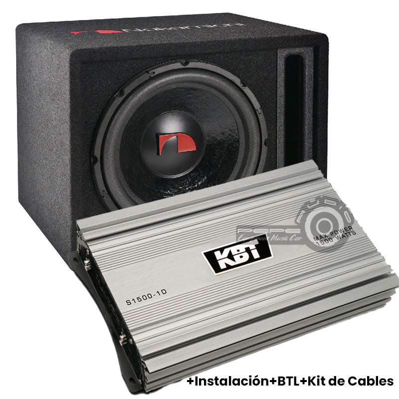 Promo Nakamichi: Sub + Amplificador (incluye instalación)