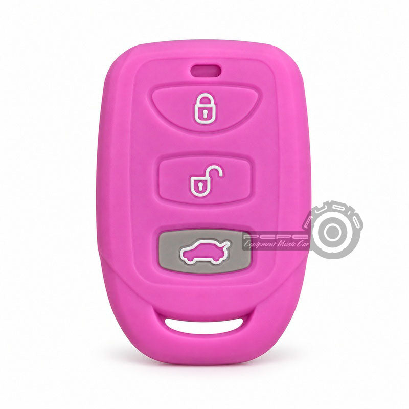 Funda protector de silicona rosado