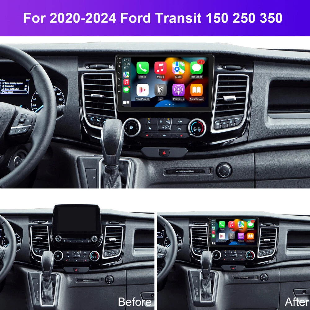 Radio OEM Ford Transit MK9 2018-2025