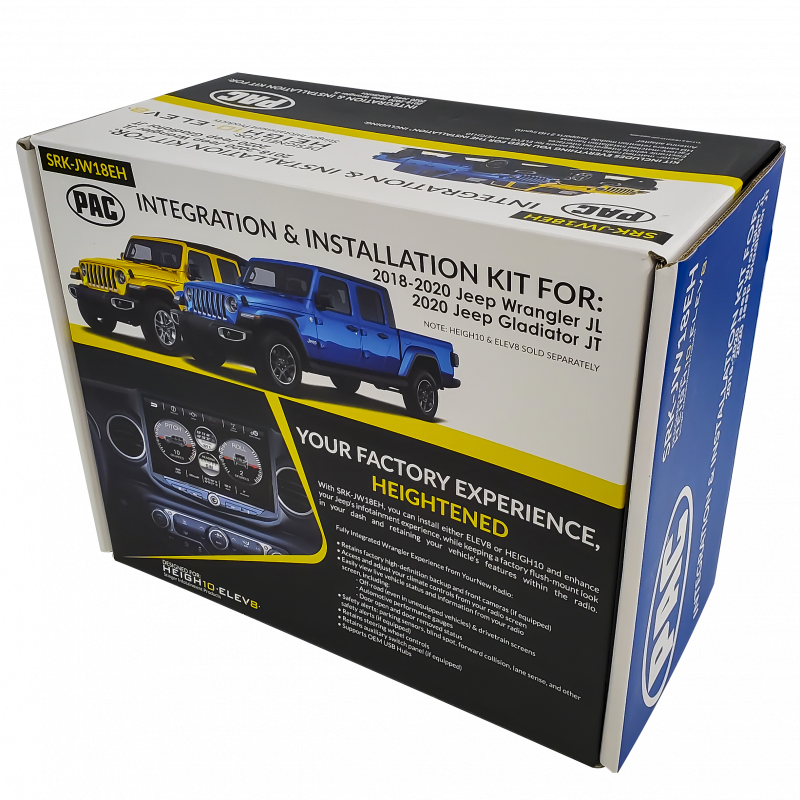 Kit de integración Stinger SRK-JW18EH para JEEP Wrangler & Gladiator