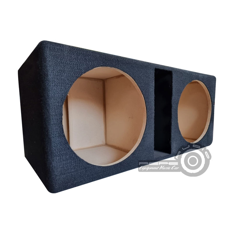 Caja subwoofer doble 12"