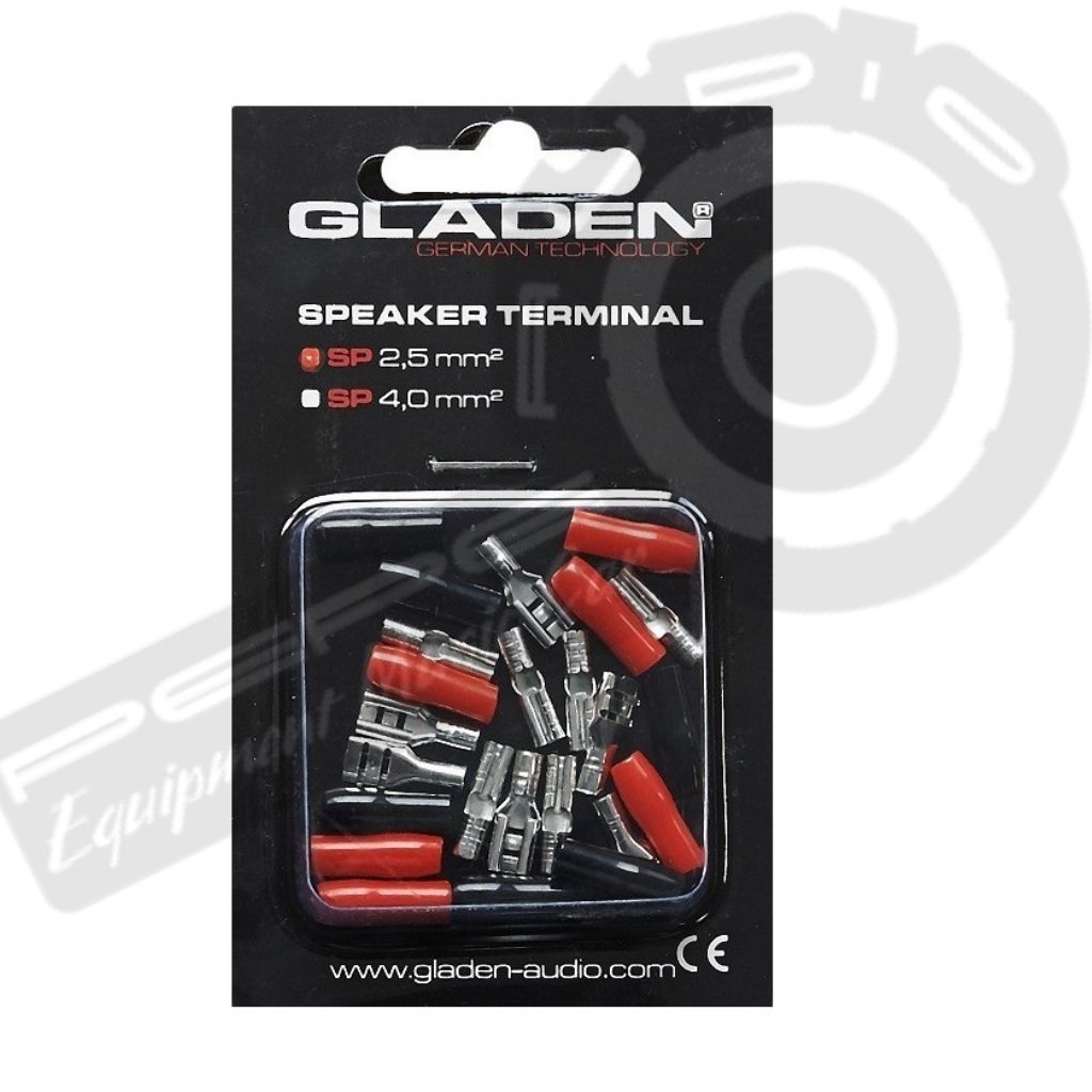 Terminales de parlantes GLADEN SP25