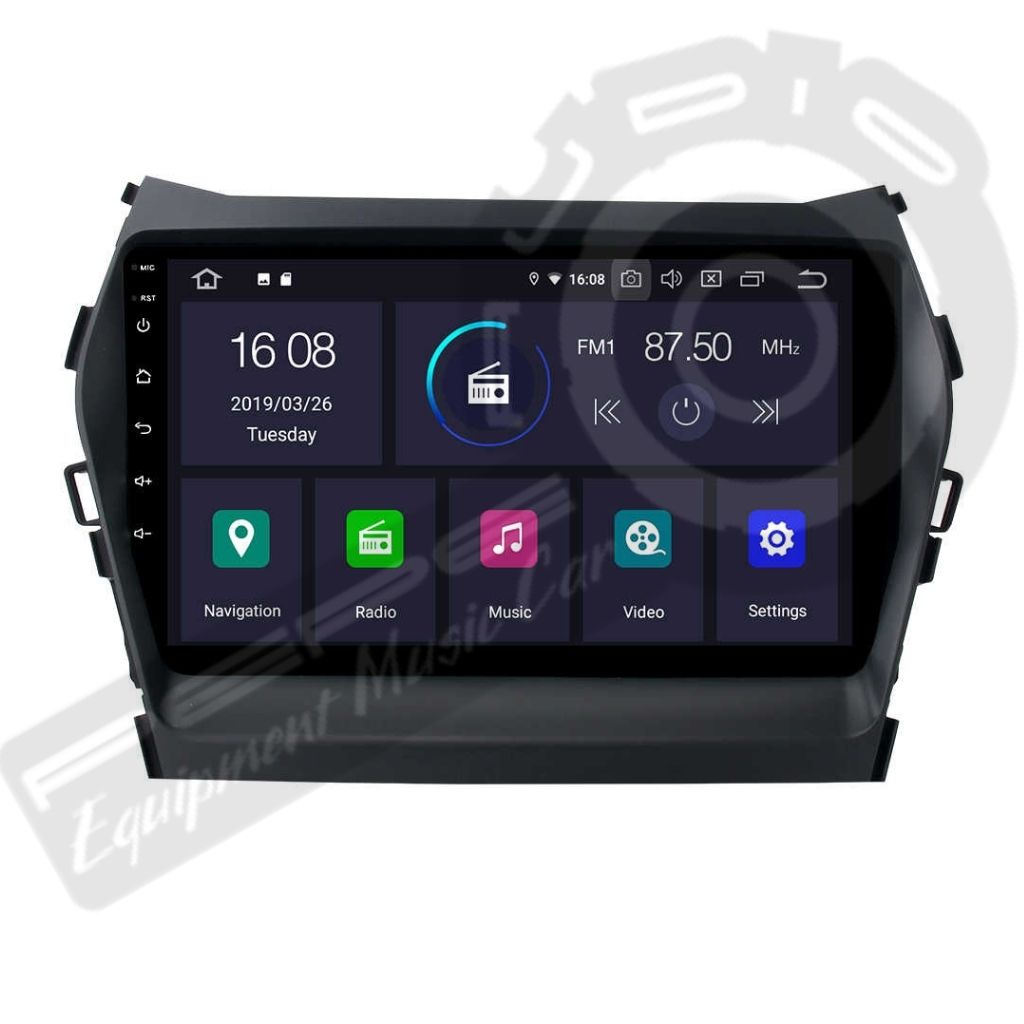 Hyundai Santa Fe Moldura Radio