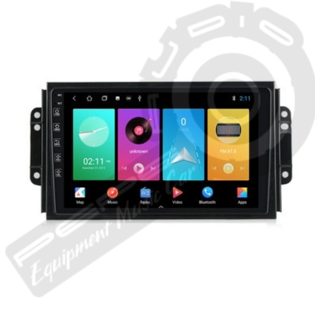 Chery Tiggo 2 2016-2020 Moldura +Radio de 9"