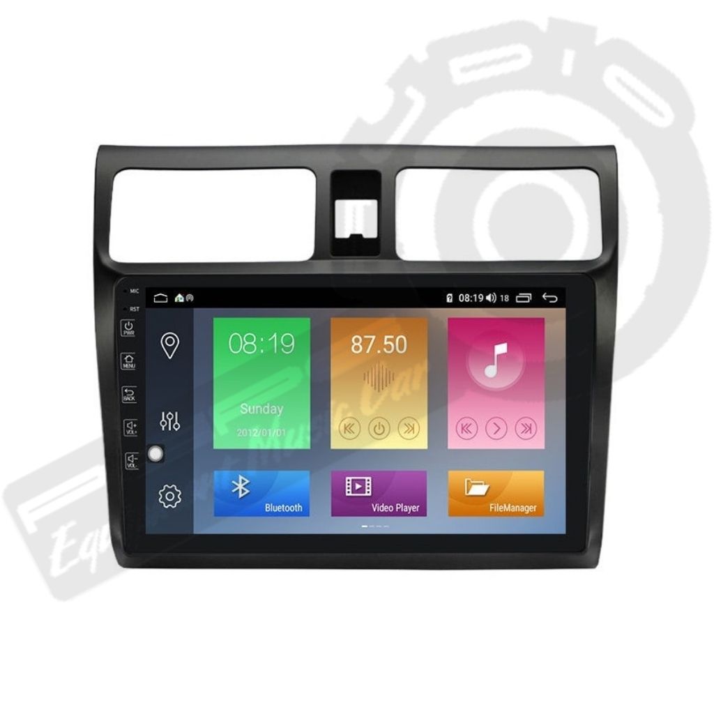 Promo Suzuki Swift Moldura + Radio y Cámara de retroceso radio de 10"