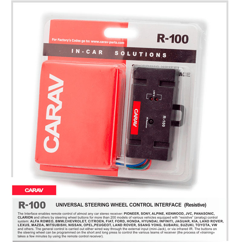 Mando al volante análogo - Carab