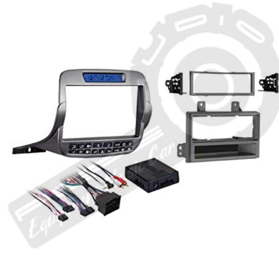 Kit de Moldura/Interface Metra Chevrolet Camaro 2010-2015 color plateado