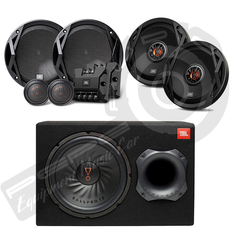 Promo JBL: Componentes + Parlantes + Subwoofer + Instalación