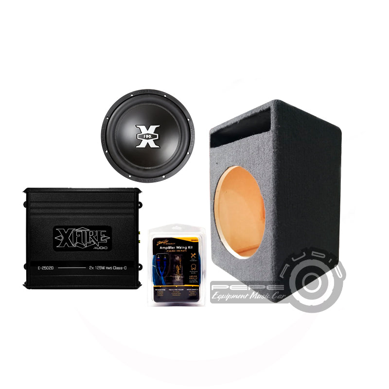 Promo X-Fire Subwoofer 12" + Amplificador (Instalado)