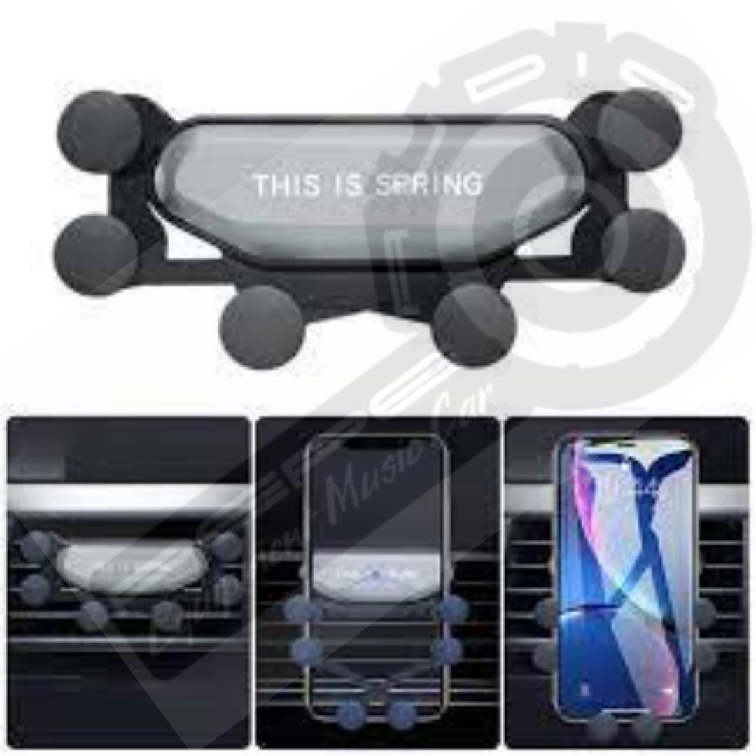Soporte Celular Auto Rejilla Ventilacion This Is Spring Zen