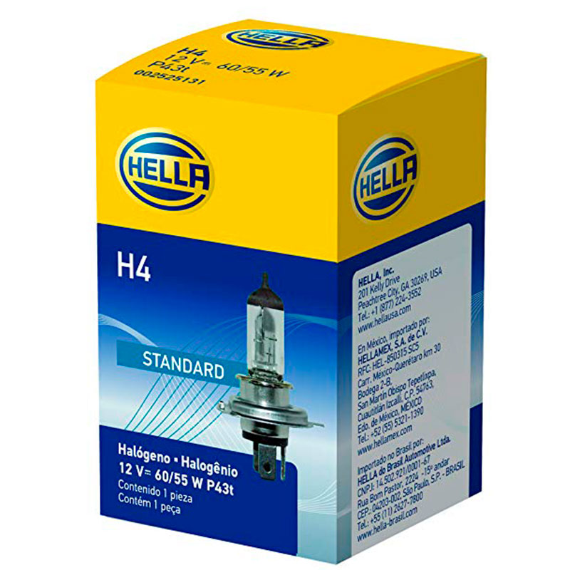 Ampolleta H4 Standard - Hella