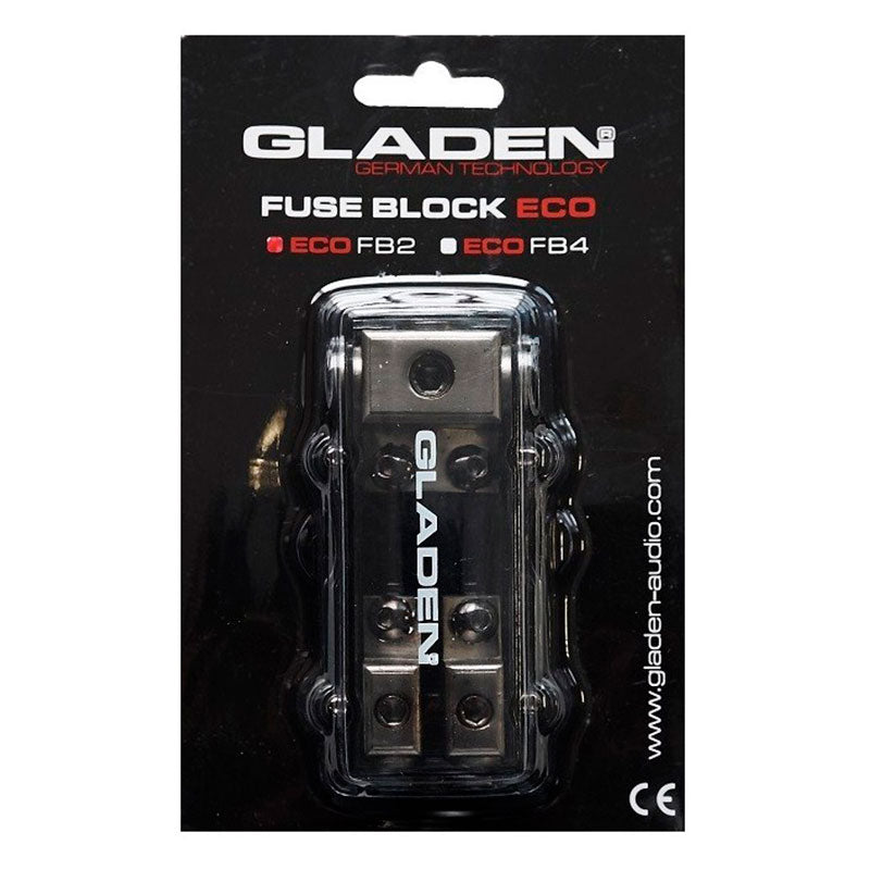 Bloque doble portafusible Gladen ECO FB2