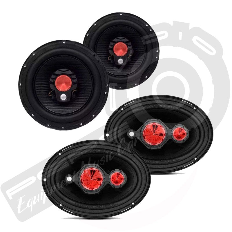 Kit Parlantes Combo Bomber 6x9" + 6" oferta
