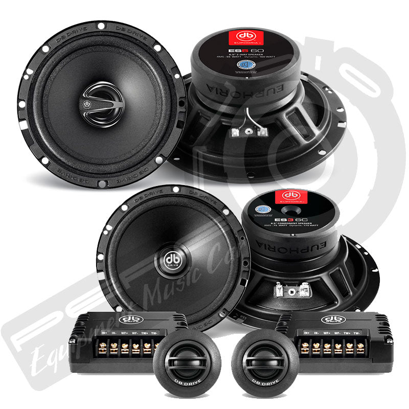 Promo DB Drive Euphoria ES3: Componentes + Parlantes (incluye instalación)