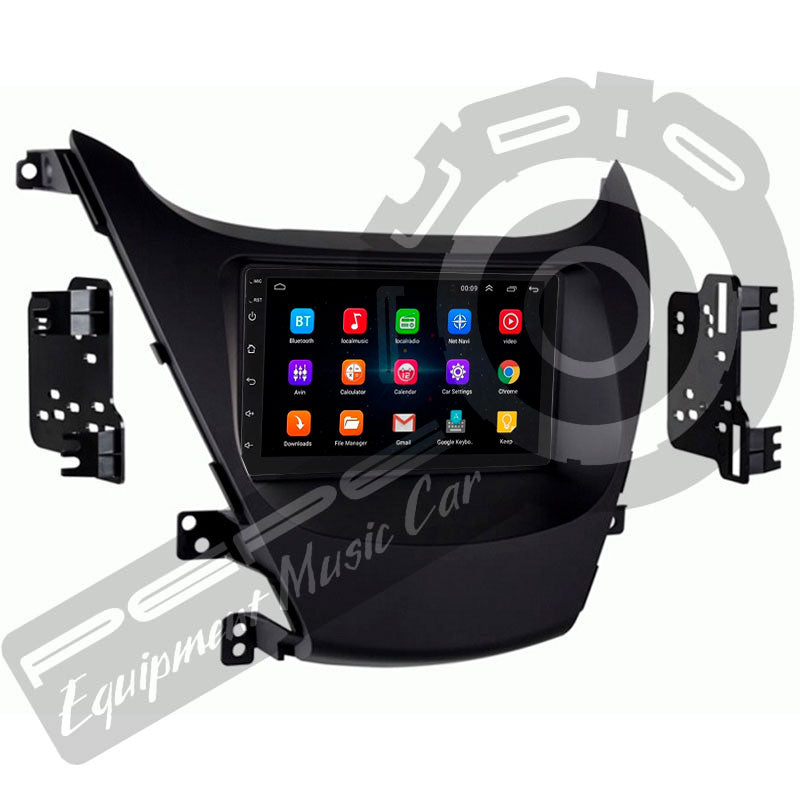 Promo Radio 7" + Moldura Hyundai New Elantra 2014-2015 - Instalación incluida