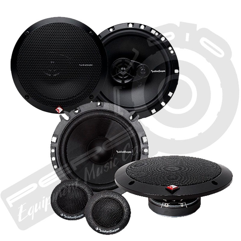 Promo Rockford Fosgate Prime: Parlantes + Componentes (incluye instalación)