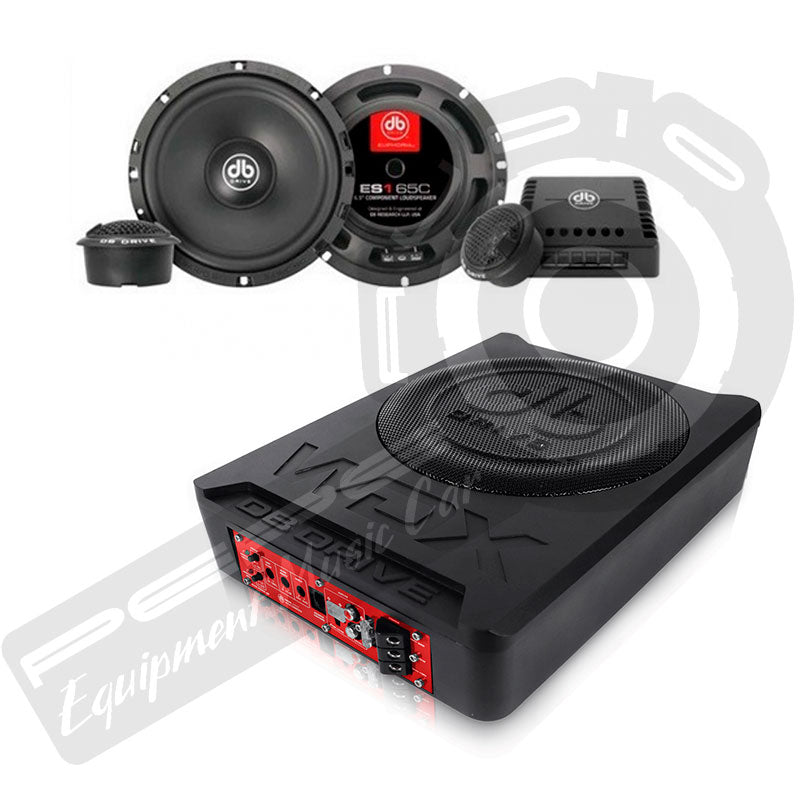 Promo DB Drive Subwoofer activo + Componentes + Instalación