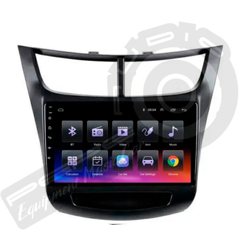 Radio New Chevrolet Sail 9" + Moldura Radio