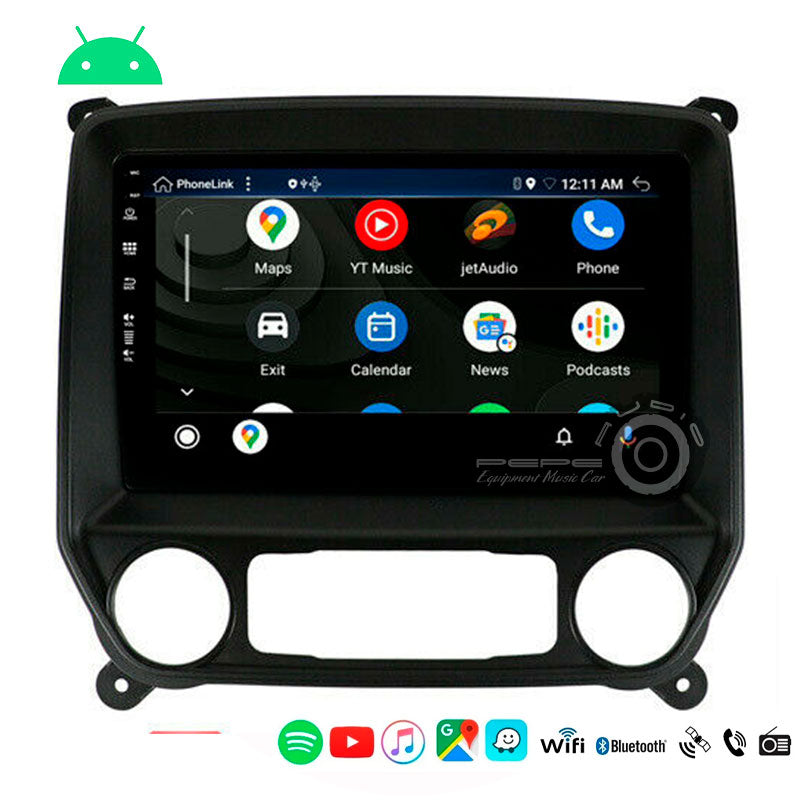 Radio CAR PLAY Chevrolet Silverado 2014-2017 10"