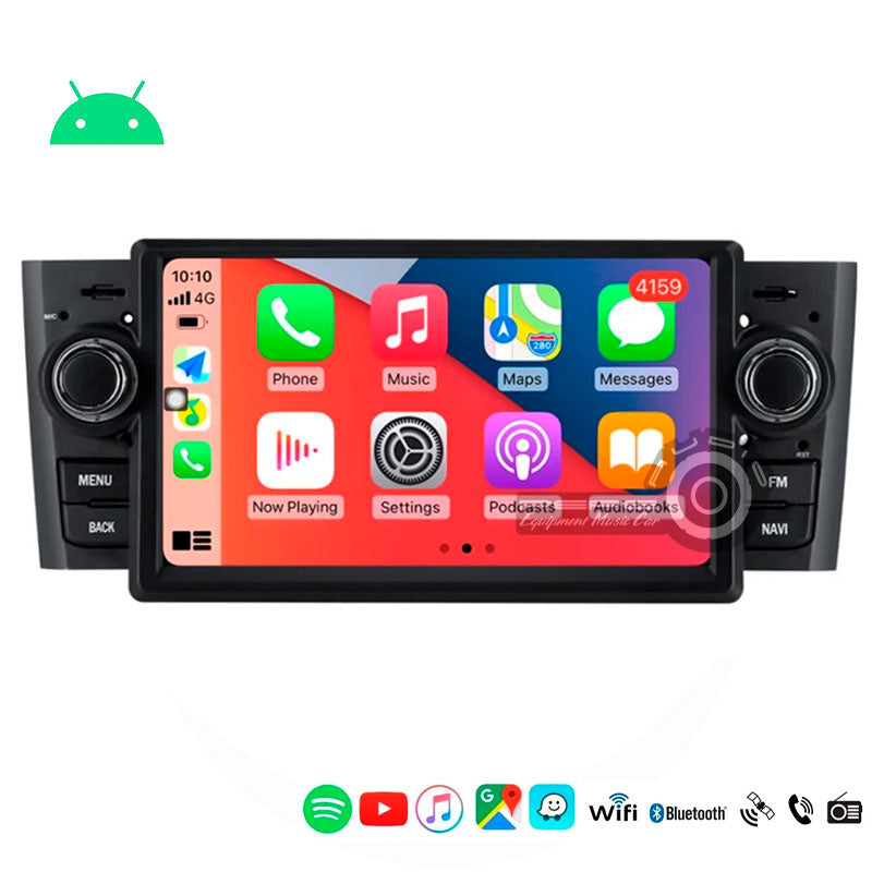 Radio Android OEM Fiat Punto 2007-2012 | Apple CarPlay / Android Auto