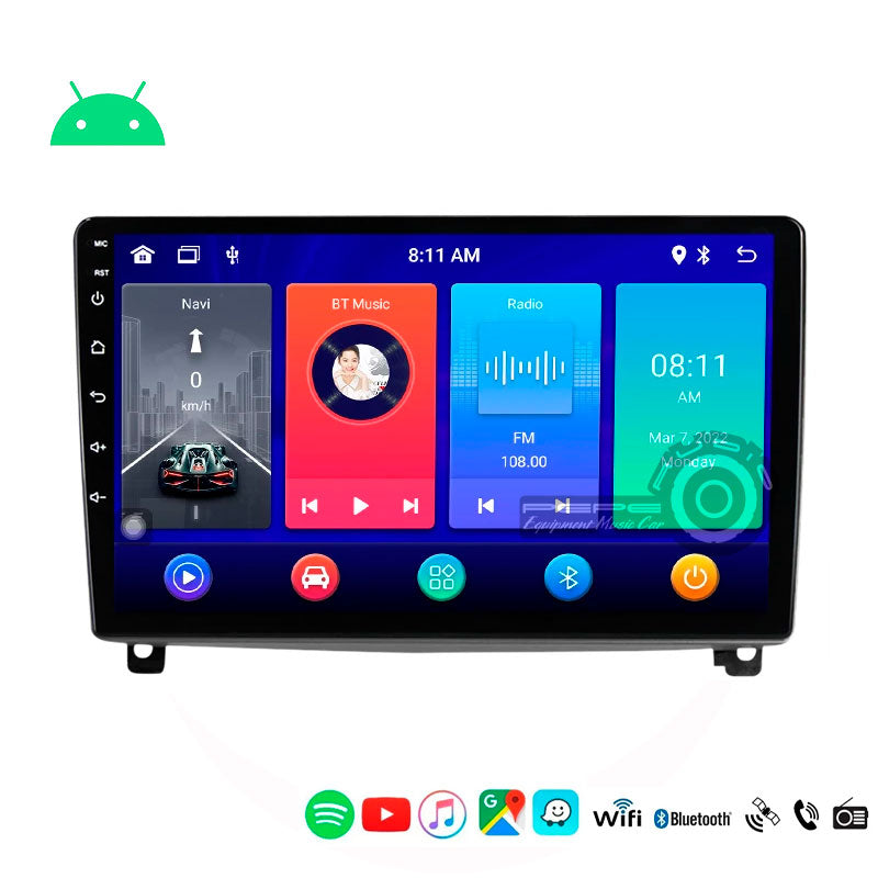 Radio OEM Peugeot 407 9" 2004-2008