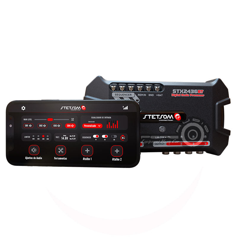 Procesador Digital de Sonido Stetsom STX2436BT
