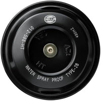 Kit de Bocinas de disco Hella Negra de 12V (para motocicletas)