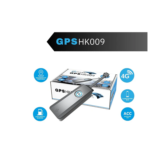 GPS Tracker Hawk GPSHK009 con aplicación