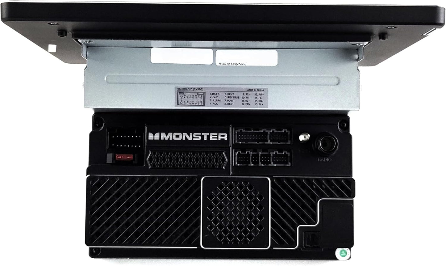 Radio Android MONSTER AUDIO 2+32 Gb 10″ – HAD310-S10