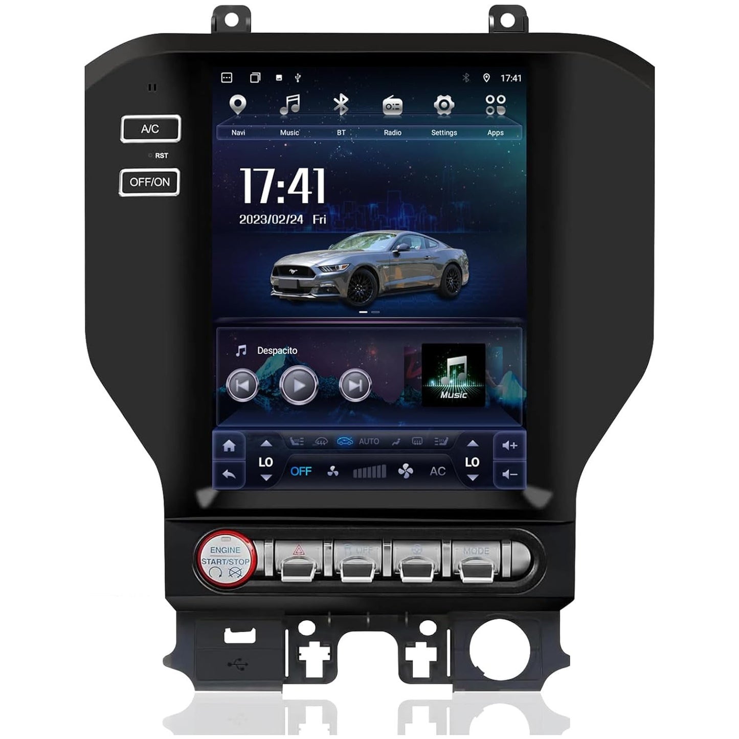 Radio OEM Ford Mustang GT 2015/2023 | Apple CarPlay / Android Auto