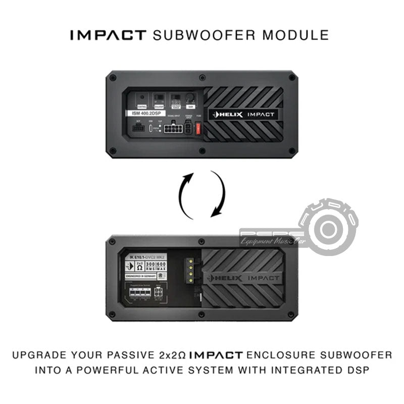 Amplificador HELIX IMPACT ISM 400.2DSP