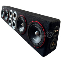 Caja 4 medios + 4 tweeters