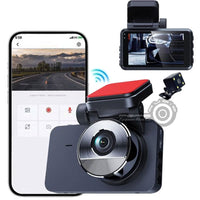 Cámara BIGGER DashCam G12 PRO DVR frontal y posterior
