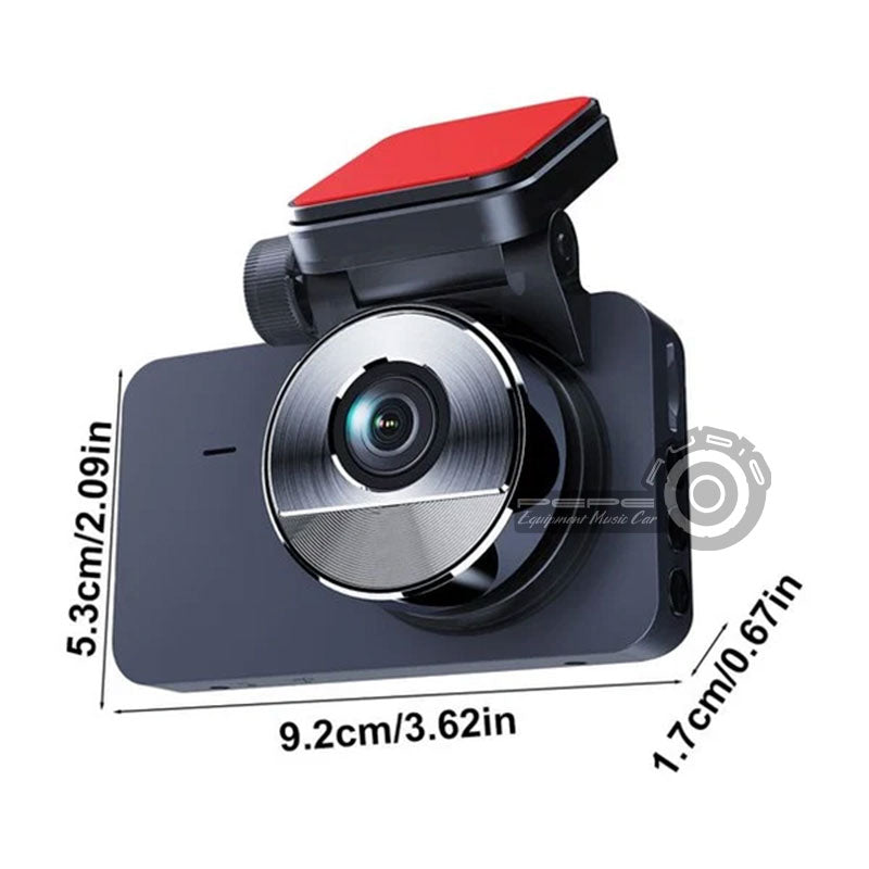 Cámara BIGGER DashCam G12 PRO DVR frontal y posterior