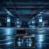 Cámara BIGGER DashCam G12 PRO DVR frontal y posterior