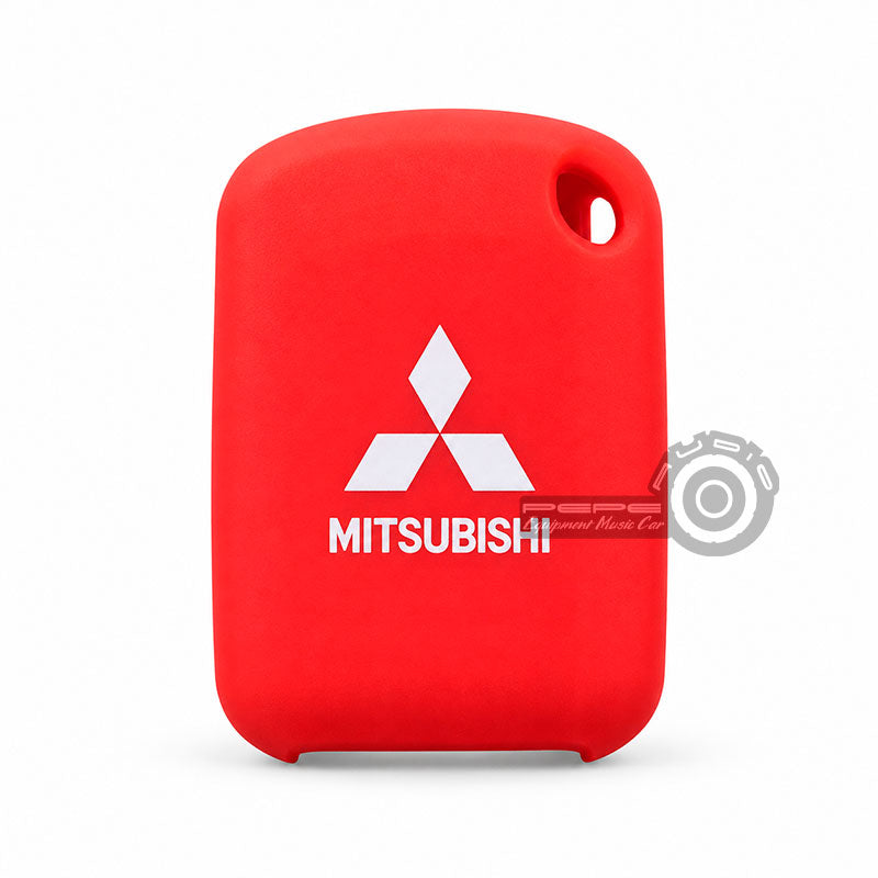 Funda protector de silicona Mitsubishi Roja