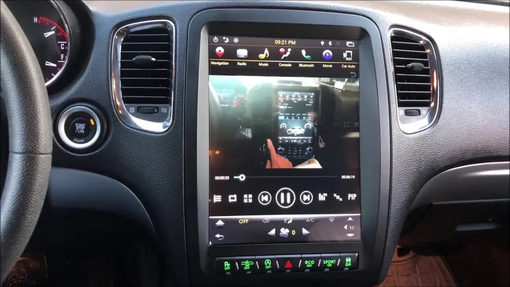 Radio OEM Dodge Durango 2011/2013 tipo Tesla | Apple CarPlay / Android Auto