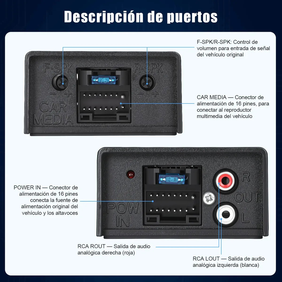 Amplificador con DSP HAWK AP-4439