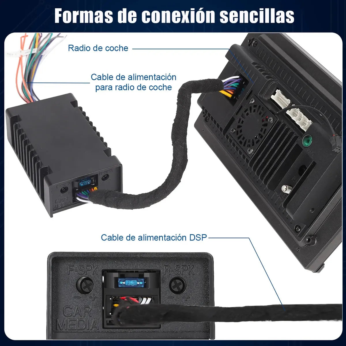 Amplificador con DSP HAWK AP-4439