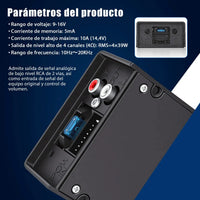 Amplificador con DSP HAWK AP-4439