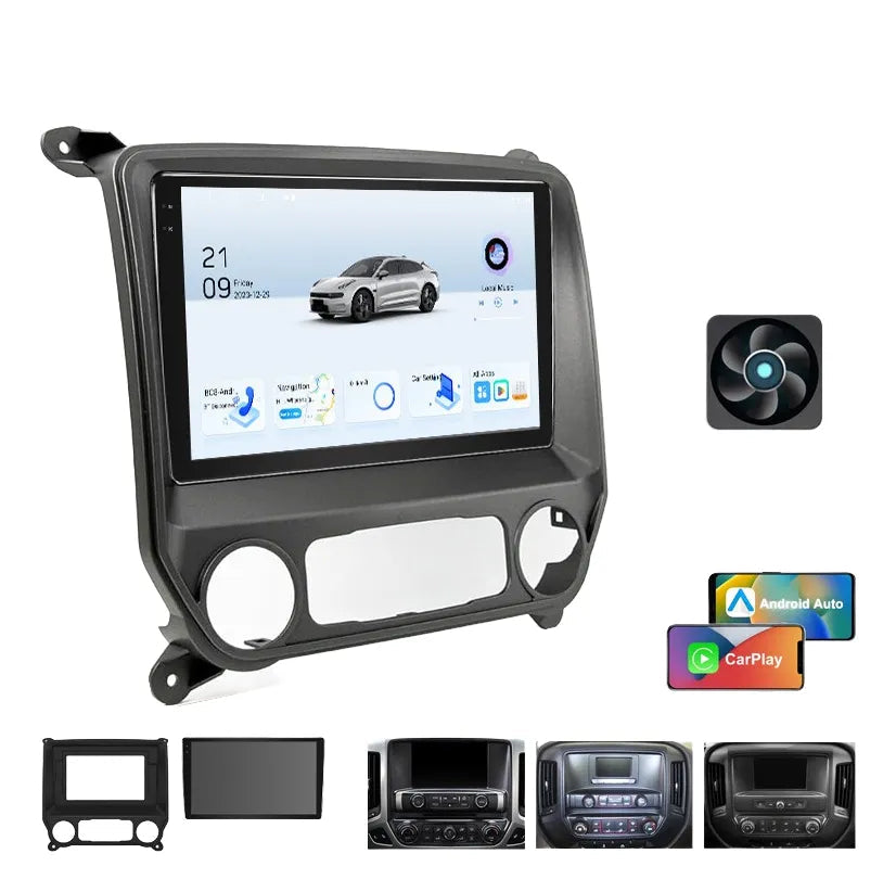 Promo Radio Android de 10,1" para Chevrolet Silverado 2014-2017