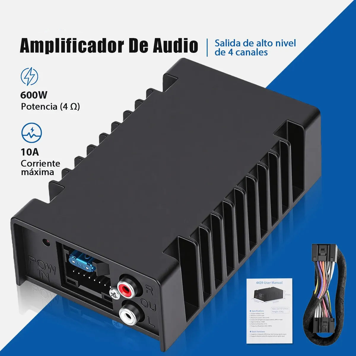 Amplificador con DSP HAWK AP-4439