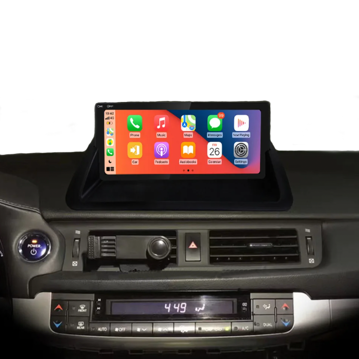 Radio OEM Android Para Lexus CT200 GYP CONNECT de 10.25" | Apple CarPlay / Android Auto (incluye instalación)