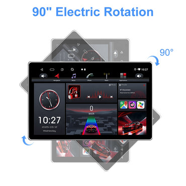 Radio Android GYP CONNECT JYT-X1200A18MAX de 12" | Apple CarPlay / Android Auto