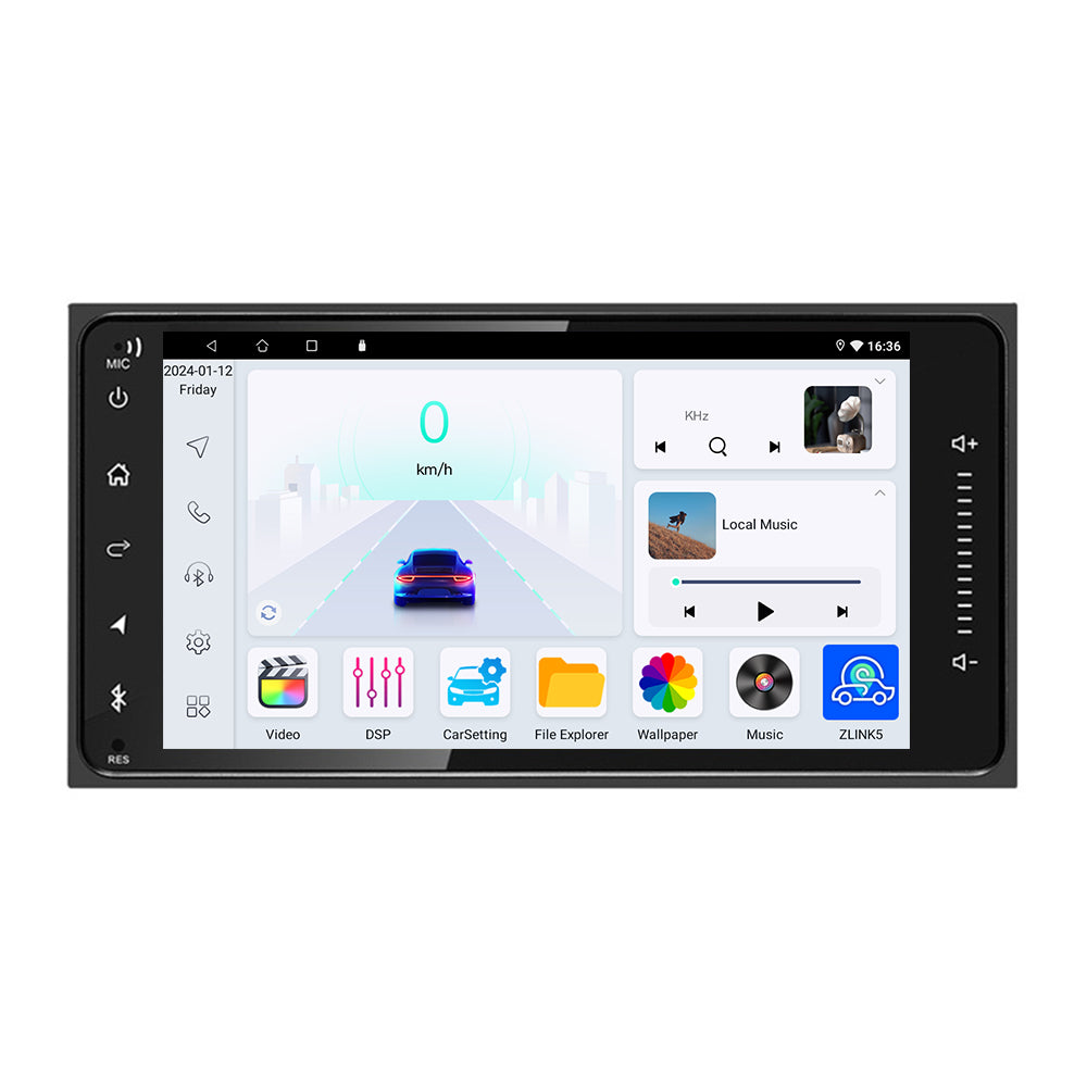 Radio GYP CONNECT JYT-7169A18MAX OEM para Toyota de 7"