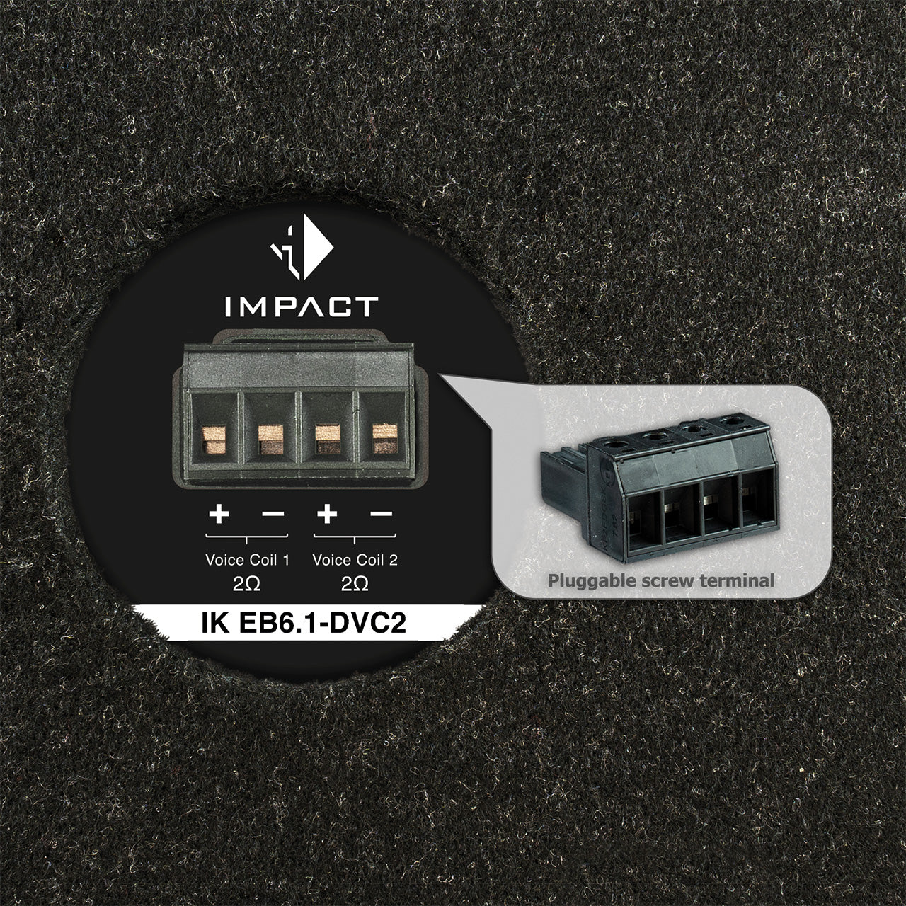 Subwoofer HELIX IMPACT IK EB6.1-DVC2