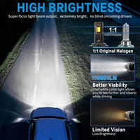 LED F4 EXTREME 300W 20.000Lm H4