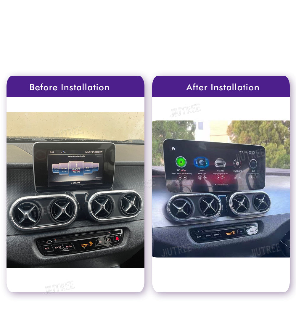Radio Android OEM Mercedes-Benz Clase X 2016-2019 | NTG5.0 | Apple CarPlay / Android Auto