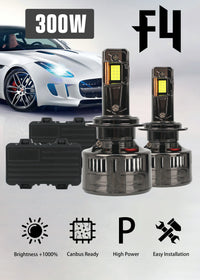 LED F4 EXTREME 300W 20.000Lm H4